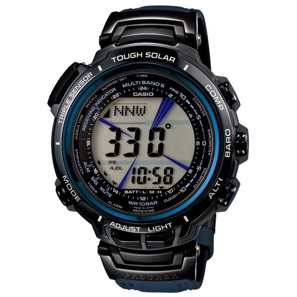 AAA 1:1 Replica Casio-Protrek Mens Watches Black Dial Solar 57MM PRX-2000LC-1JF Watch