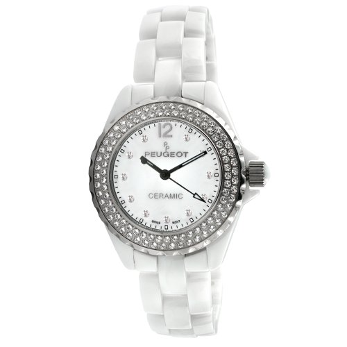 AAA 1:1 Replica Peugeot Ladies Watches White Dial Swiss Quartz 36MM PS4892WS Watch