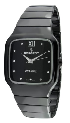 AAA 1:1 Replica Peugeot Ladies Watches Black Dial Swiss Quartz 36MM PS4899BK Watch