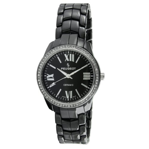 AAA 1:1 Replica Peugeot Ladies Watches Black Dial Swiss Quartz 32MM PS4901BK Watch