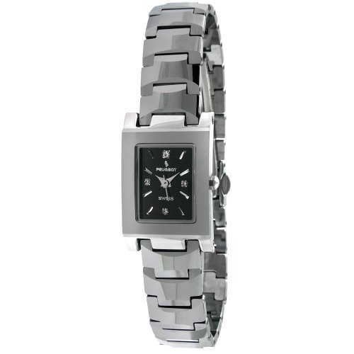 AAA 1:1 Replica Peugeot Ladies Watches Black Dial Swiss Quartz 17MM PS860L Watch