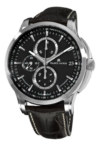 AAA 1:1 Replica Maurice-Lacroix Mens Watches Black Dial Automatic 47MM PT6128-SS001-330 Watch