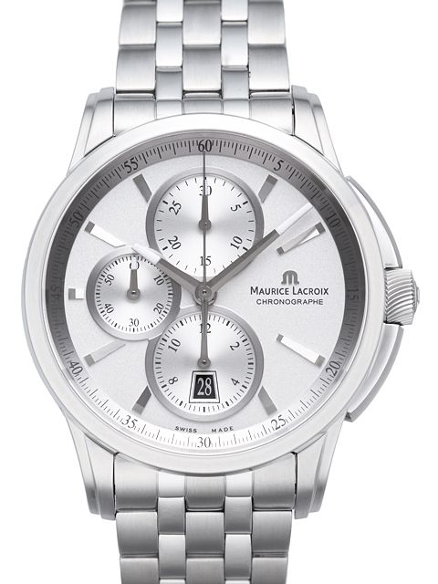 AAA 1:1 Replica Maurice-Lacroix-Pontos Mens Watches Silver Dial Automatic 43MM PT6188-SS002-130 Watch
