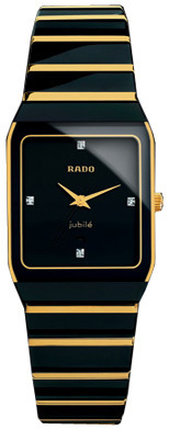 AAA 1:1 Replica Rado-Anatom Ladies Watches Black Dial Quartz 23MM R10399751 Watch