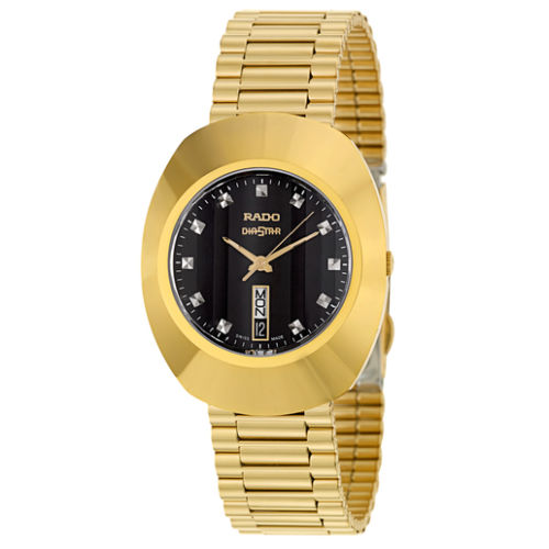 AAA 1:1 Replica Rado-Original Mens Watches Black Dial Quartz 42MM R12304153 Watch