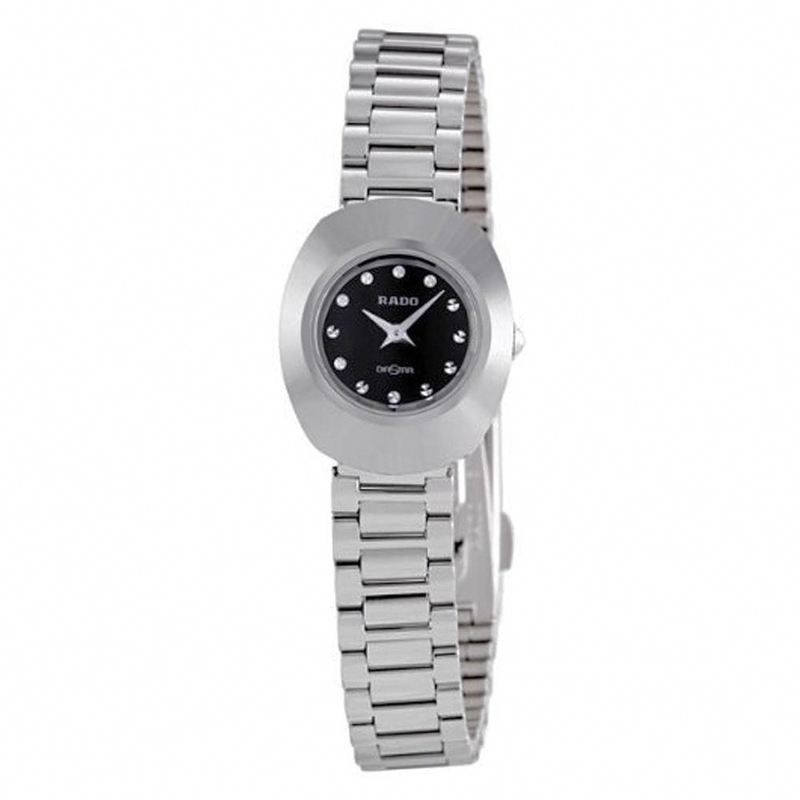 AAA 1:1 Replica Rado-Women Ladies Watches Black Dial Quartz R12558153 Watch