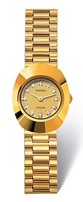 AAA 1:1 Replica Rado-Original Ladies Watches Gold Dial Quartz 27MM R12559633 Watch