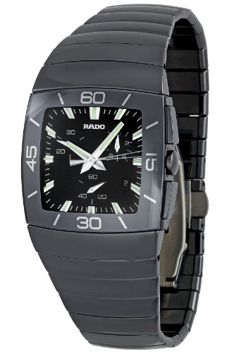 AAA 1:1 Replica Rado Mens Watches Black Dial Quartz 34MM R13477172 Watch