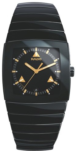 AAA 1:1 Replica Rado Mens Watches Black Dial Quartz 35MM R13723172 Watch