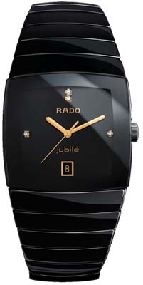 AAA 1:1 Replica Rado Mens Watches Black Dial Quartz 34MM R13723712 Watch