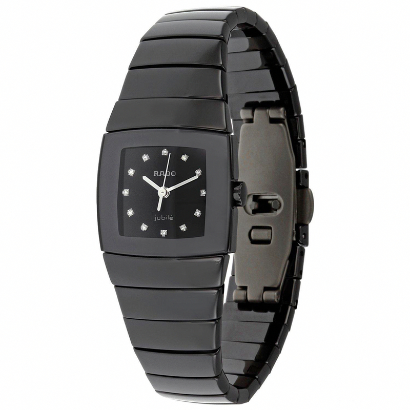 AAA 1:1 Replica Rado-Sintra Ladies Watches Black Dial Quartz 22.1MM R13726752 Watch