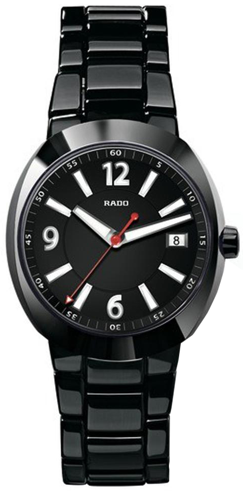 AAA 1:1 Replica Rado Mens Watches Black Dial Quartz 38.2MM R15518152 Watch
