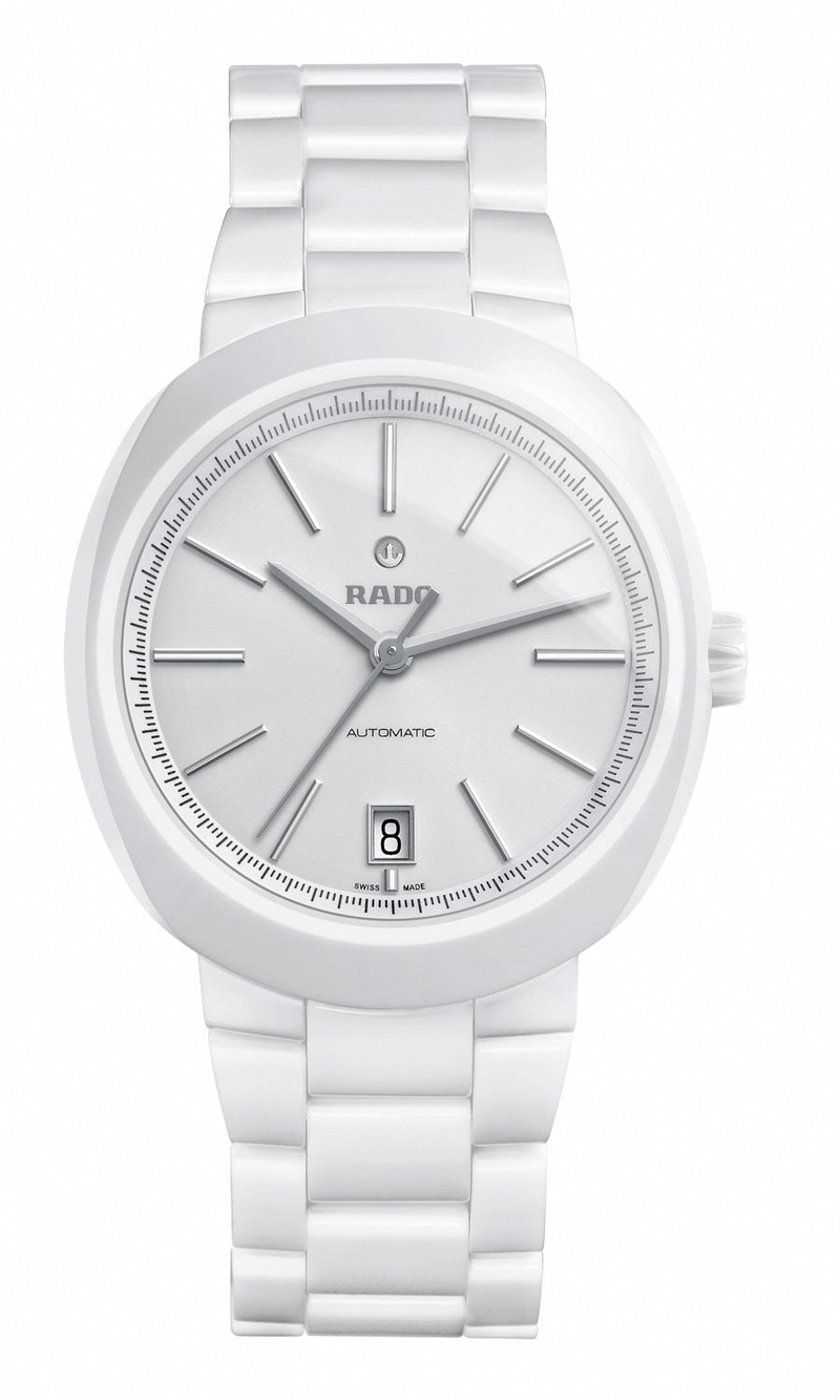AAA 1:1 Replica Rado-D-star Ladies Watches White Dial Automatic 38.2MM R15611012 Watch