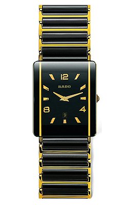 AAA 1:1 Replica Rado-Integral Mens Watches Black Dial Quartz 32MM R20282192 Watch