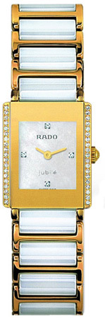 AAA 1:1 Replica Rado-Integral Ladies Watches White Dial Quartz 22MM R20339902 Watch