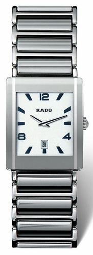 AAA 1:1 Replica Rado-Integral Mens Watches White Dial Quartz 32MM R20484112 Watch