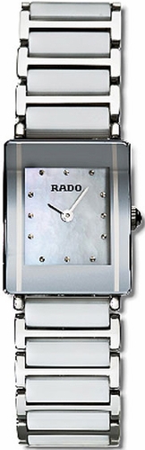 AAA 1:1 Replica Rado-Integral Ladies Watches White Dial Quartz 22MM R20488902 Watch
