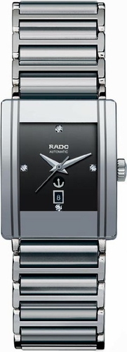 AAA 1:1 Replica Rado-Integral Mens Watches Black Dial Automatic 37MM R20692722 Watch