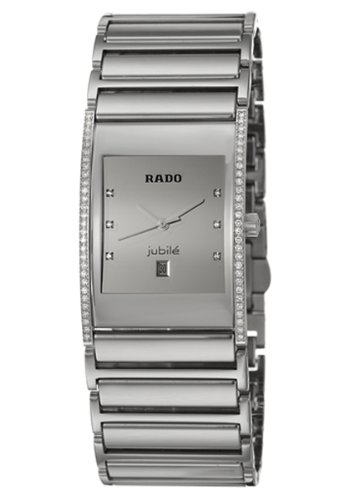 AAA 1:1 Replica Rado-Integral Mens Watches Silver Dial Quartz 27MM R20731122 Watch