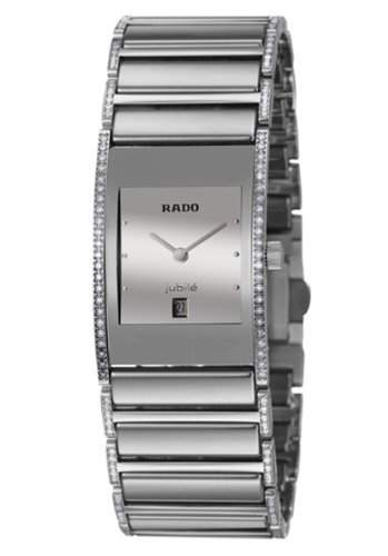 AAA 1:1 Replica Rado-Integral Ladies Watches Silver Dial Quartz 23MM R20732122 Watch