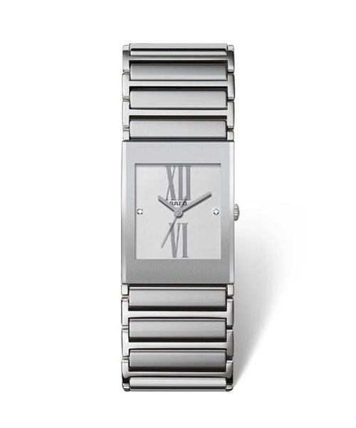 AAA 1:1 Replica Rado-Integral Ladies Watches Silver Dial Quartz 27MM R20745722 Watch
