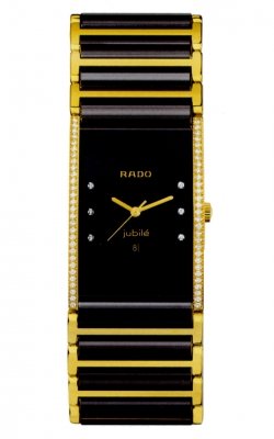 AAA 1:1 Replica Rado-Integral Mens Watches Black Dial Quartz 27MM R20751752 Watch