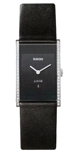 AAA 1:1 Replica Rado-Integral Ladies Watches Black Dial Quartz 23MM R20758155 Watch