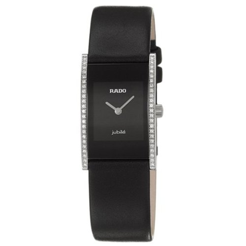 AAA 1:1 Replica Rado-Integral Ladies Watches Black Dial Quartz 19MM R20759155 Watch