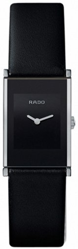 AAA 1:1 Replica Rado-Women Ladies Watches Black Dial Quartz 24.8MM R20786165 Watch