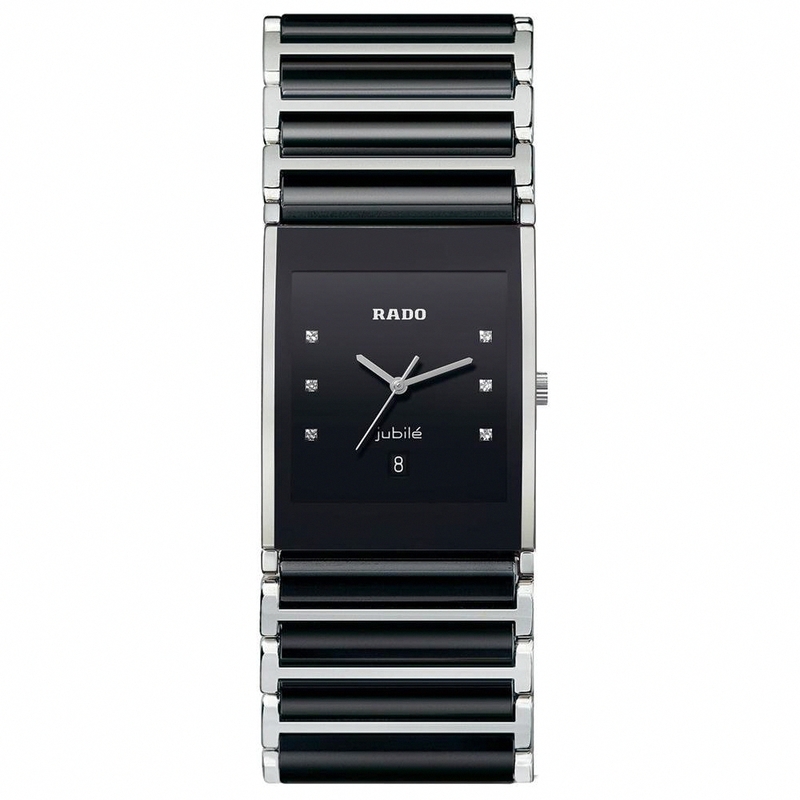 AAA 1:1 Replica Rado-Integral Mens Watches Black Dial Quartz 31MM R20861752 Watch