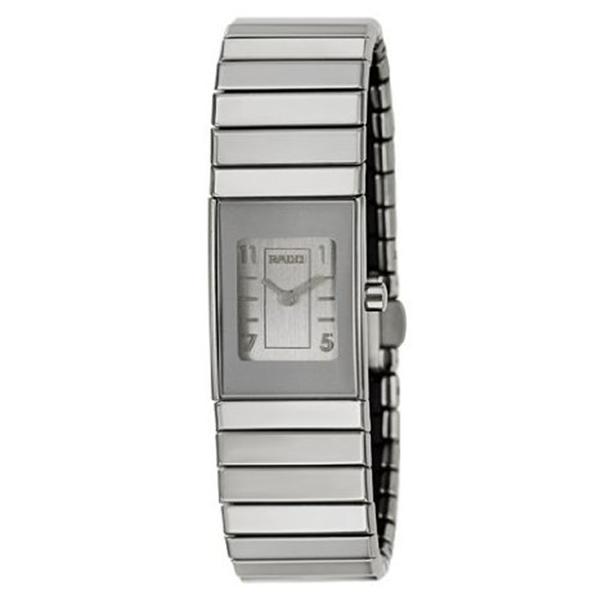AAA 1:1 Replica Rado-Ceramica Ladies Watches Gray Dial Quartz 19MM R21642122 Watch