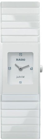 AAA 1:1 Replica Rado-Ceramica Ladies Watches White Dial Quartz 23MM R21712702 Watch