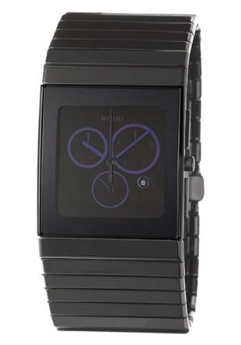 AAA 1:1 Replica Rado Mens Watches Black Dial Swiss Quartz 35MM R21714182 Watch