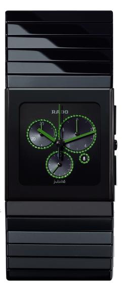 AAA 1:1 Replica Rado-Ceramica Mens Watches Black Dial Quartz 35MM R21714742 Watch