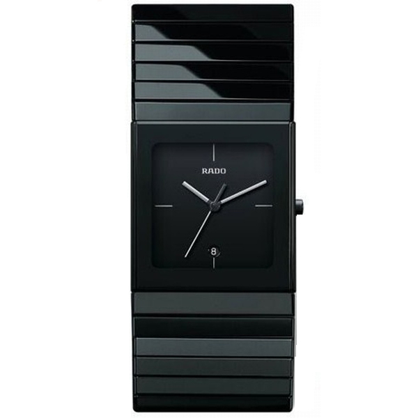 AAA 1:1 Replica Rado-Ceramica Mens Watches Black Dial Quartz 35MM R21716242 Watch