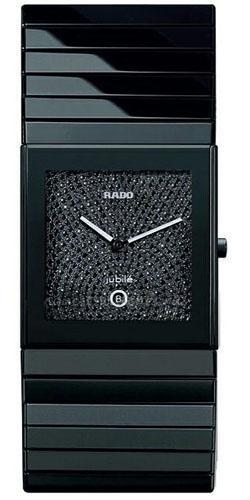 AAA 1:1 Replica Rado-Ceramica Mens Watches Black Dial Quartz 36MM R21718702 Watch