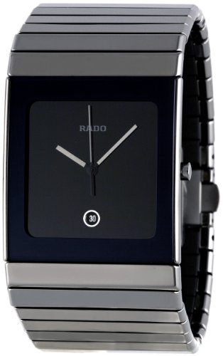 AAA 1:1 Replica Rado-Ceramica Mens Watches Black Dial Quartz 35MM R21825152 Watch