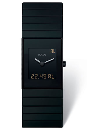 AAA 1:1 Replica Rado-Ceramica Mens Watches Black Dial Quartz 32MM R21854152 Watch