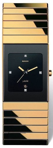 AAA 1:1 Replica Rado Mens Watches Black Dial Quartz 19.2MM R21894742 Watch