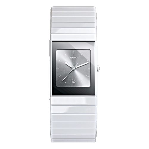 AAA 1:1 Replica Rado-Ceramica Ladies Watches White Dial Quartz 27MM R21982102 Watch