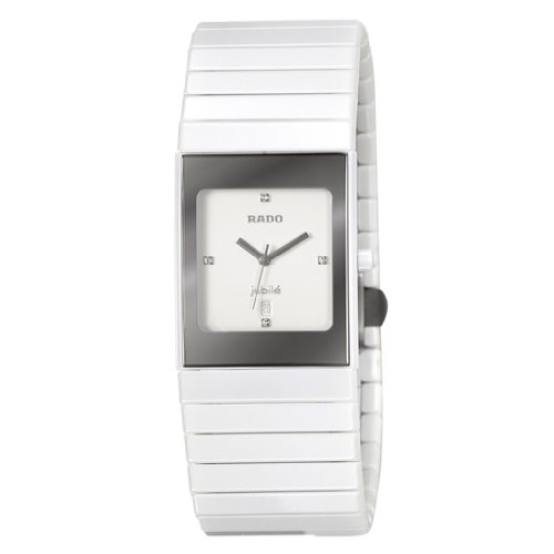 AAA 1:1 Replica Rado-Ceramica Ladies Watches White Dial Quartz 27MM R21982702 Watch
