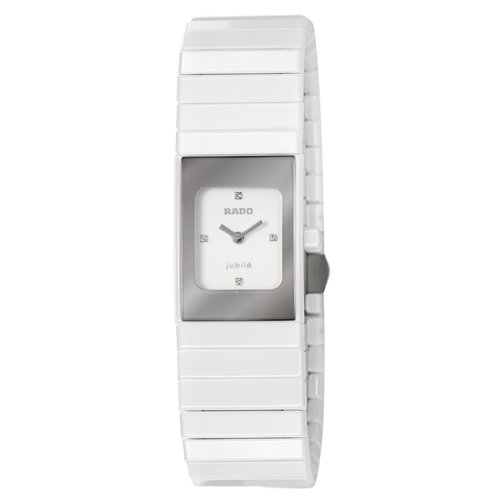 AAA 1:1 Replica Rado-Ceramica Ladies Watches White Dial Quartz 19MM R21983702 Watch
