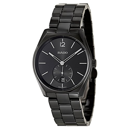 AAA 1:1 Replica Rado-Specchio Mens Watches Black Dial Quartz 37MM R27081152 Watch