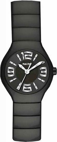 AAA 1:1 Replica Rado-True Ladies Watches Black Dial Quartz 27MM R27655162 Watch