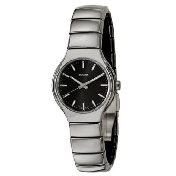 AAA 1:1 Replica Rado-True Ladies Watches Black Dial Quartz 27MM R27656162 Watch