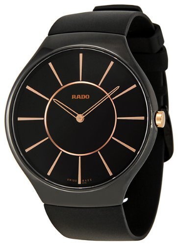AAA 1:1 Replica Rado Mens Watches Black Dial Quartz 39MM R27741159 Watch