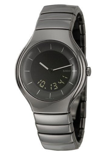 AAA 1:1 Replica Rado-True Mens Watches Black Dial Quartz 40MM R27907152 Watch