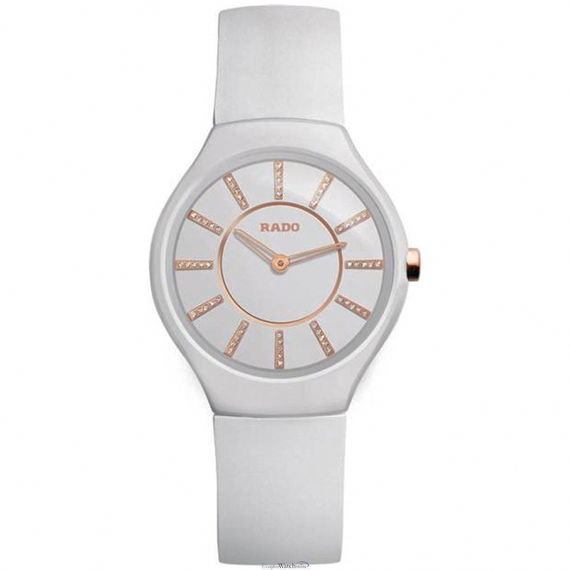 AAA 1:1 Replica Rado-Women Ladies Watches White Dial Quartz 35MM R27958709 Watch