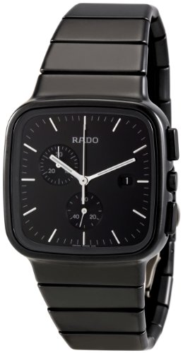 AAA 1:1 Replica Rado Mens Watches Black Dial Quartz 36.8MM R28886162 Watch