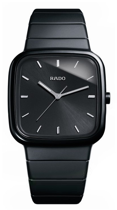 AAA 1:1 Replica Rado-R5.5 Mens Watches Black Dial Quartz 36MM R28888152 Watch